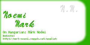 noemi mark business card